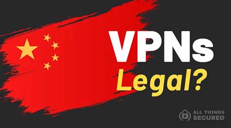 are vpns legal in china